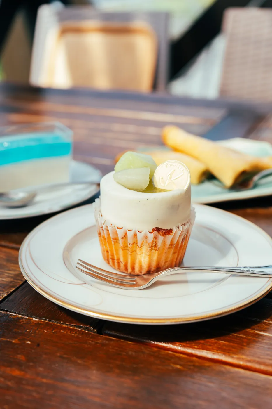 カフェのスイーツの写真